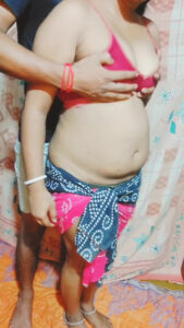 Married Desi Aunt Caught Masturbating by Horny Nephew