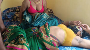 Threesome hard fucking