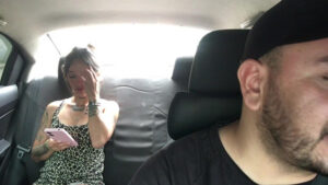 My friend asks me to fuck her on the way home.