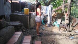 My neighbor and I got hot