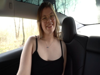 picked up by stranger and creampied pussy on the backseat